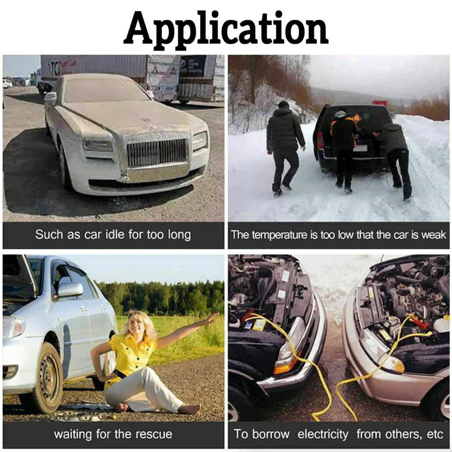 20000mAh Car Jump Starter Booster Jumper Box Power Bank Battery Charger Portable Anti Spier