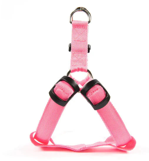 Nylon Pet Safety LED Harness Anti Spier