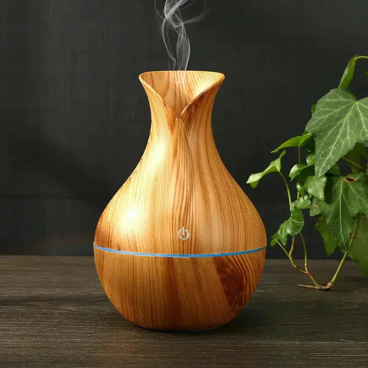 LED Ultrasonic Aromatherapy Essential Oil Diffuser Anti Spier
