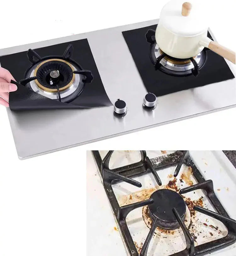 Gas Stove Protector Pad - High Temperature Kitchen Mat Anti Spier