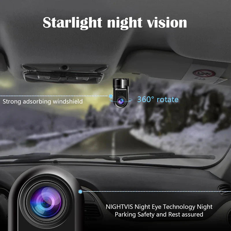 1080P HD Android Dash Cam Recorder Anti Spier