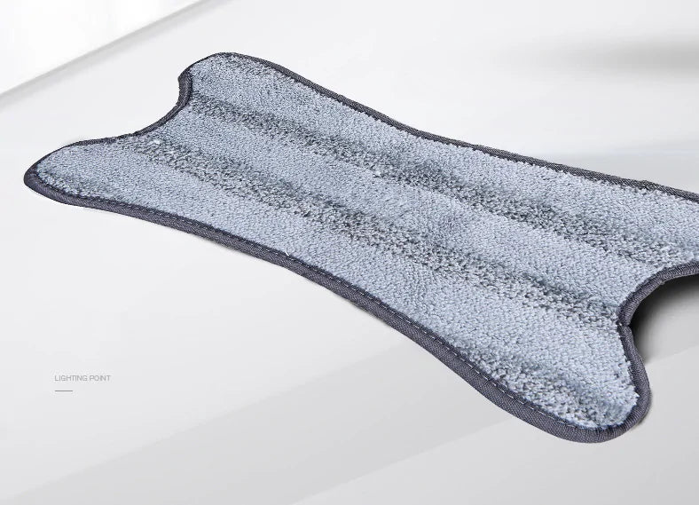 X-Type Floor Mop With 3 Pieces Reusable Microfiber Anti Spier