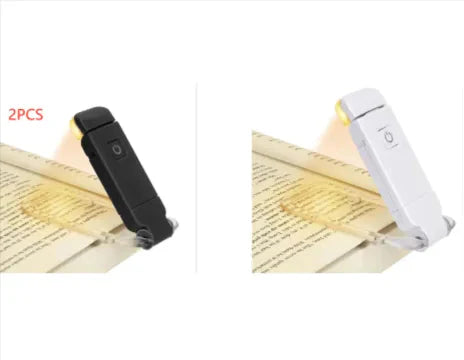 USB Rechargeable LED Clip-On Reading Light Anti Spier