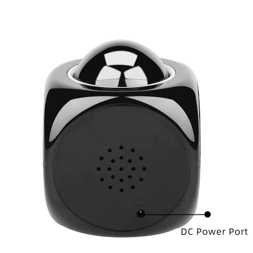 LED Projection Alarm Clock Digital LCD Display Voice Talking Weather Snooze USB Anti Spier