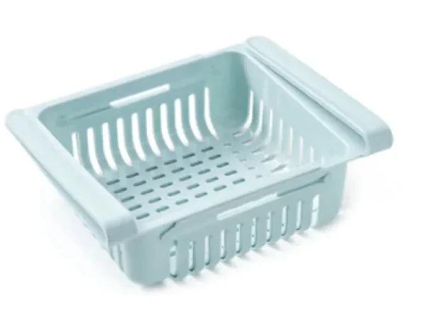 Refrigerator Telescopic Storage Basket Anti Spier