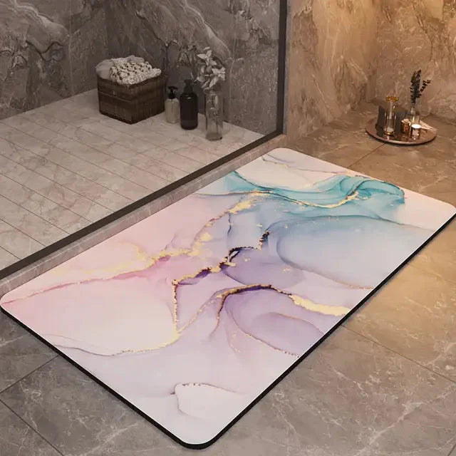 Luxury Coordinating Shower Mats-Polymers Anti Spier