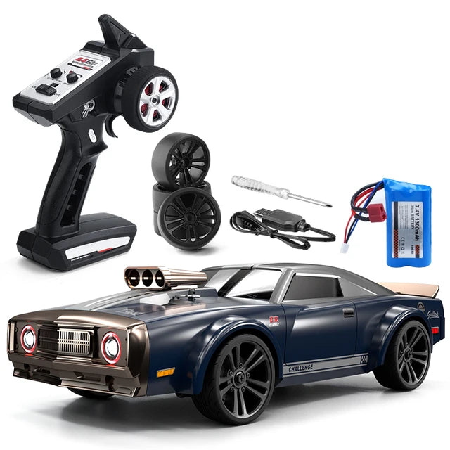 High Speed RC Car Vehicles Muscle Car IPX4 Waterproof Gift Toys RTR for Kids Anti Spier