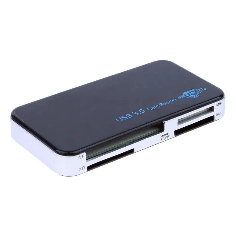 USB 3.0 Memory Card Reader Adapter 5GBPS Fit For CF/TF/SD/Micro SD/XD/M2/MS Card Anti Spier