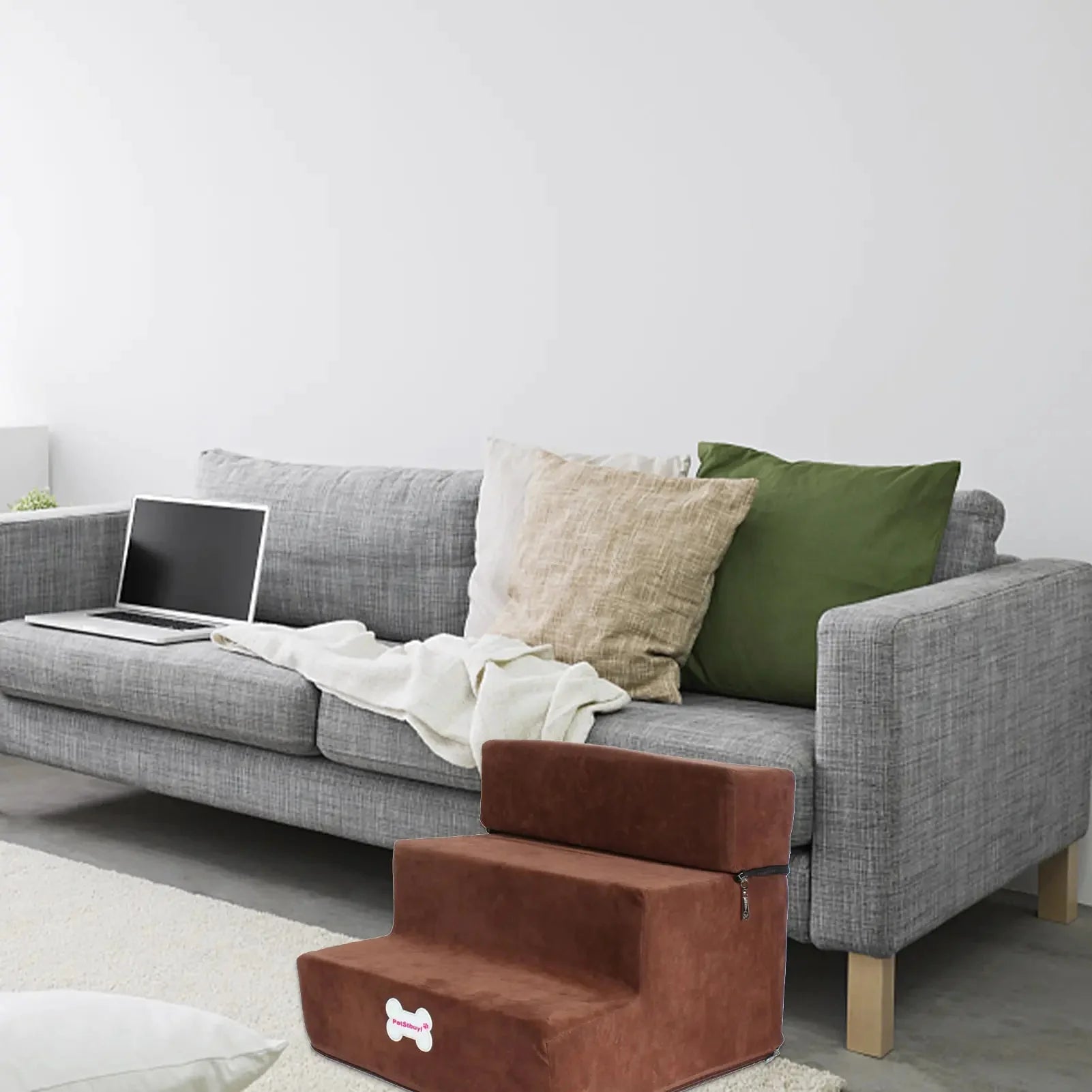 Foldable Anti-Slip Dogs Bed Stairs Anti Spier