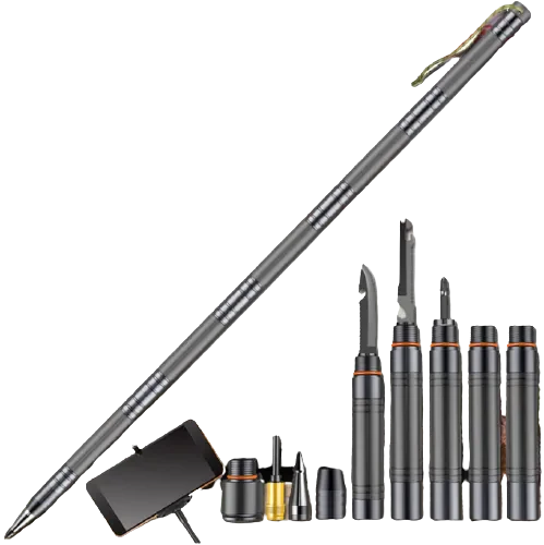 Ultralight Survival Hiking Stick Anti Spier