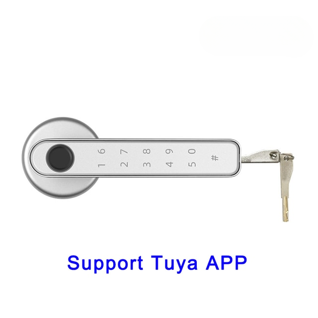 Smart Single Latch Door Lock Anti Spier