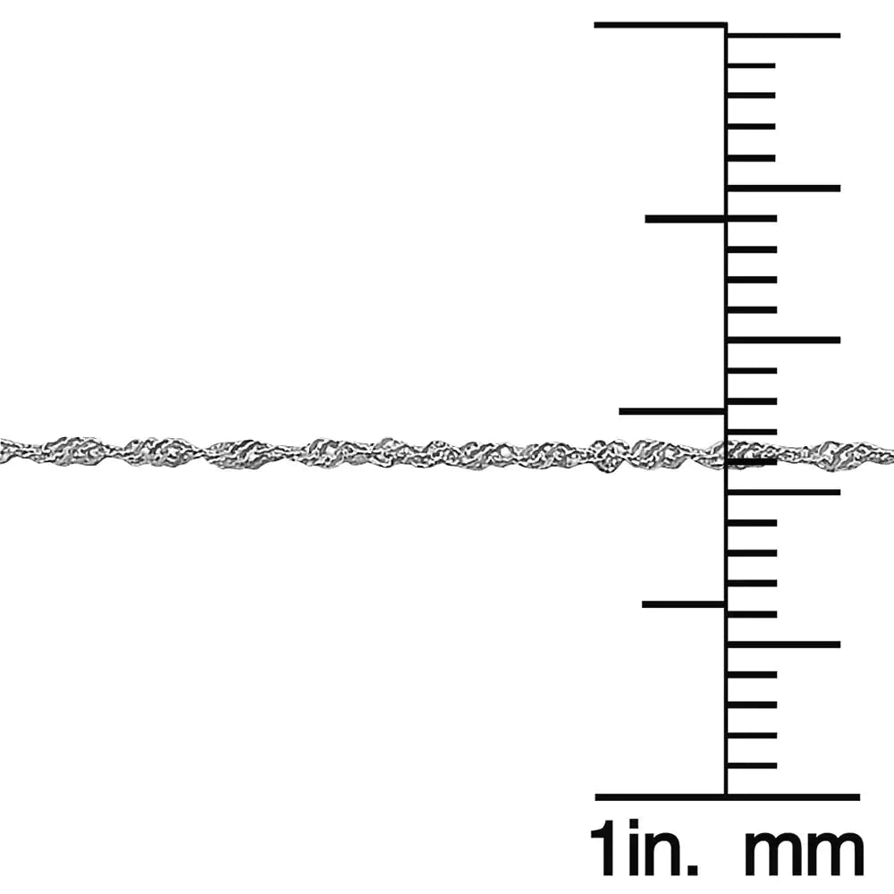 Singapore Chain Necklace - Anti Spier 