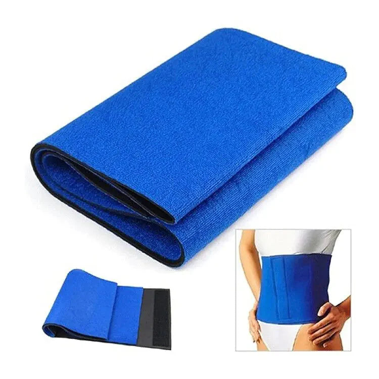 Waist Trimmer Belt Sweat Band Wrap Ab Stomach Weight Loss Fat Burner Slimming Anti Spier