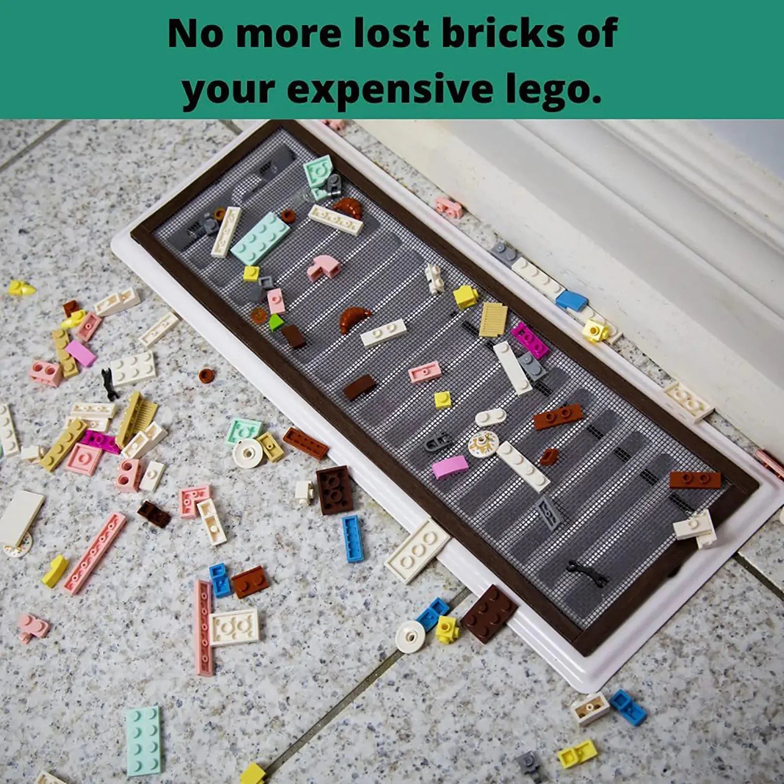 Mesh Magnetic Air Vent Floor Screen Cover Anti Spier