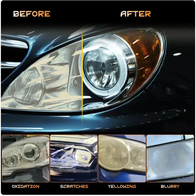 Headlight Restore Coating Anti Spier
