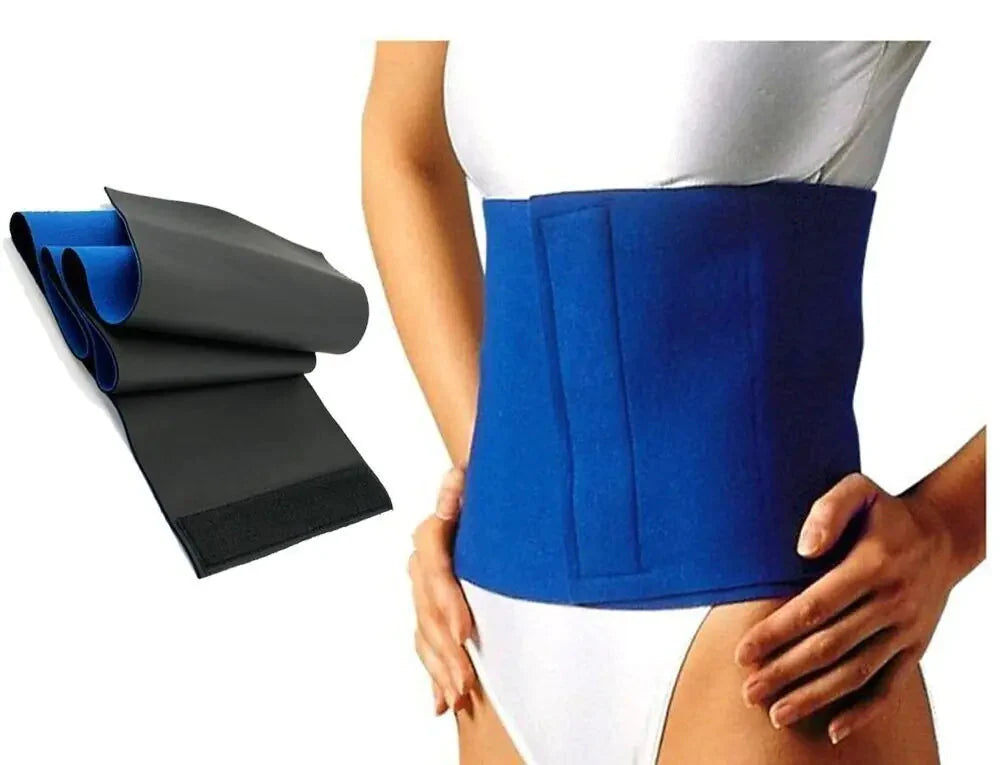 Waist Trimmer Belt Sweat Band Wrap Ab Stomach Weight Loss Fat Burner Slimming Anti Spier