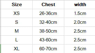 Nylon Pet Safety LED Harness Anti Spier