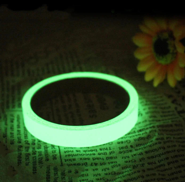 2PC Luminous Tape Self Adhesive Glow In The Dark Wall Sticker Fluorescent Light Anti Spier