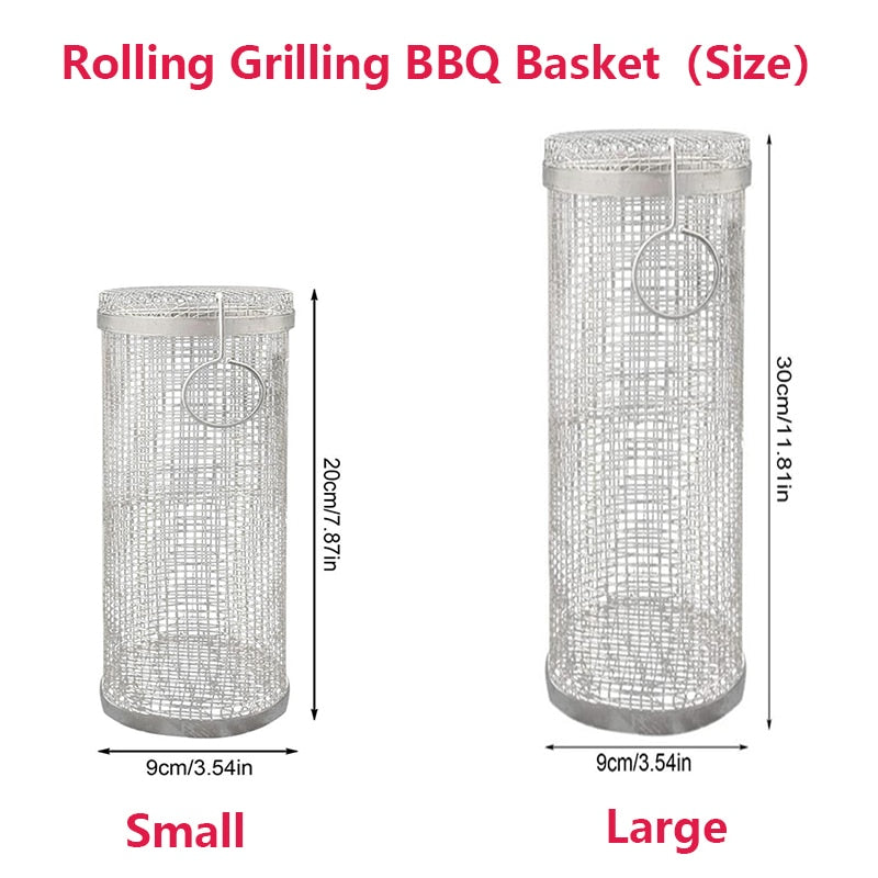 Stainless Steel Grilling Basket - Wins Wow