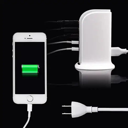 Smart Power Tower for Every Desk at Home or Office Charge any Gadget Anti Spier