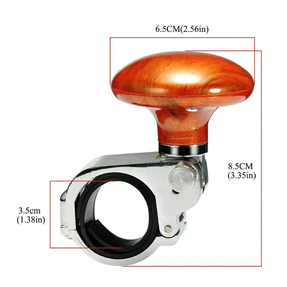 Steering Wheel Spinner Knob Handle Universal Heavy Duty Suicide Car Truck Power Anti Spier