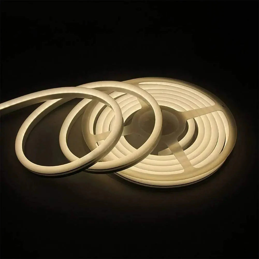 1M 2M 3M 5M 12V Flexible Sign Neon Lights Silicone Tube LED Strip Waterproof USA Anti Spier