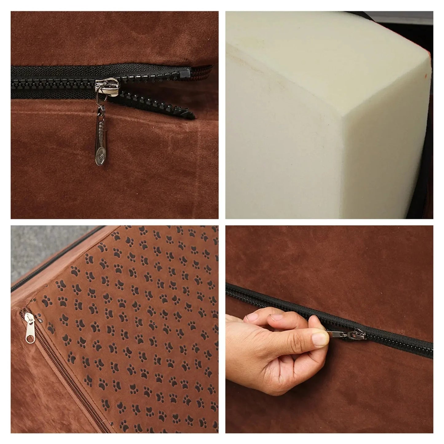 Foldable Anti-Slip Dogs Bed Stairs Anti Spier