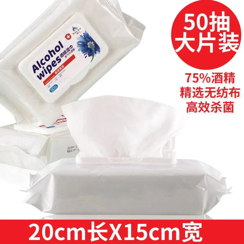 Alcohol Disinfecting Wet Wipes Anti Spier