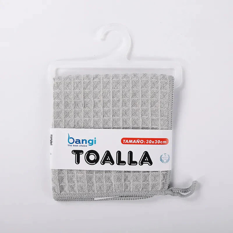 Microfiber Skin-friendly Non-lint Waffle Microfiber Towel Anti Spier