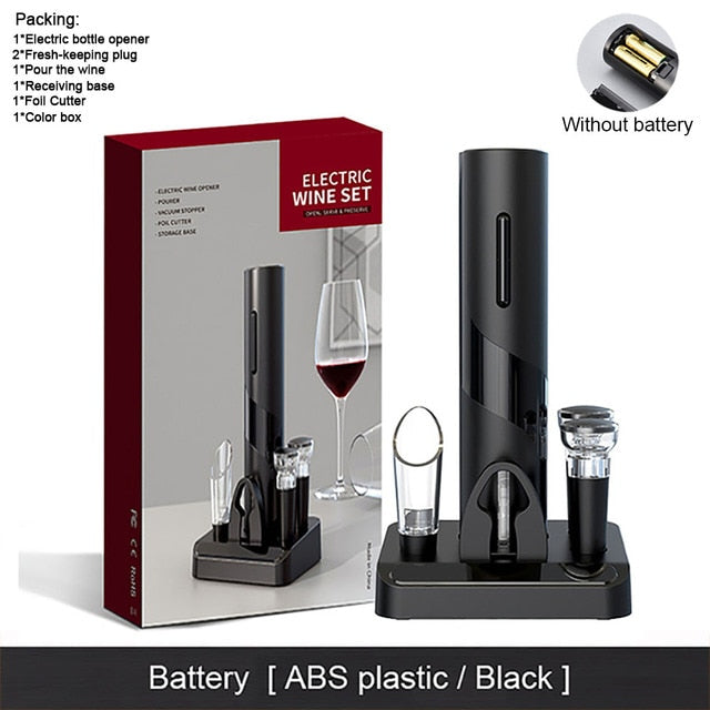 One-click Electric Wine Bottle Opener - Wins Wow