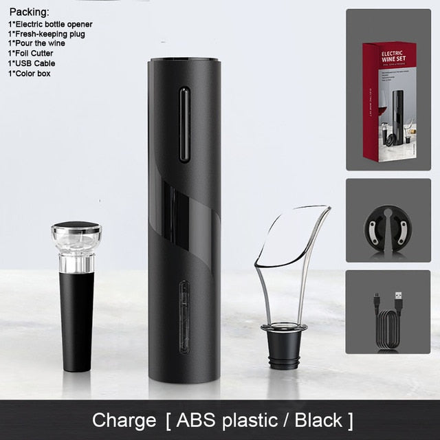 One-click Electric Wine Bottle Opener - Wins Wow
