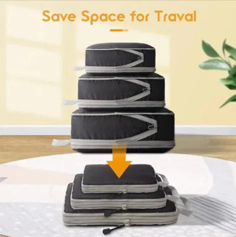 Amazon Travel Compressed Storage Bag 3-Piece Set Anti Spier