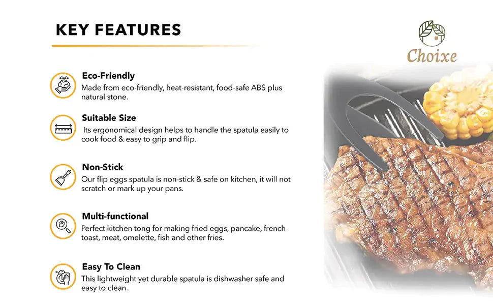 Spatula Tongs Cooking Tool Anti Spier