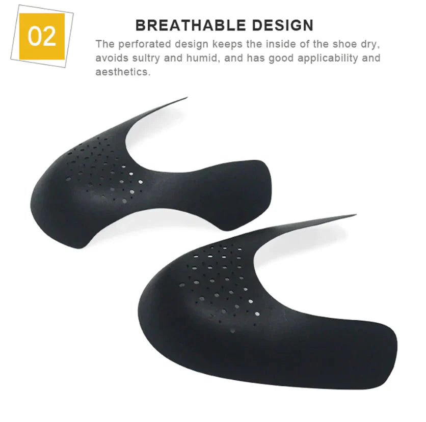 5 Pairs Shoe Protector Anti Crease Force Fields Cover Toe Cap Creasing Decreaser Anti Spier