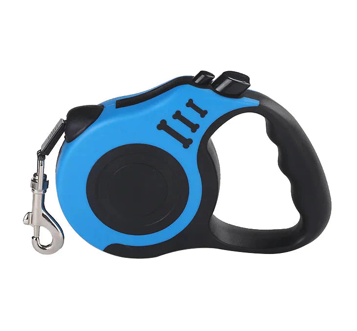 16.5FT Automatic Retractable Dog Leash Pet Collar Automatic Walking Lead Free US Anti Spier