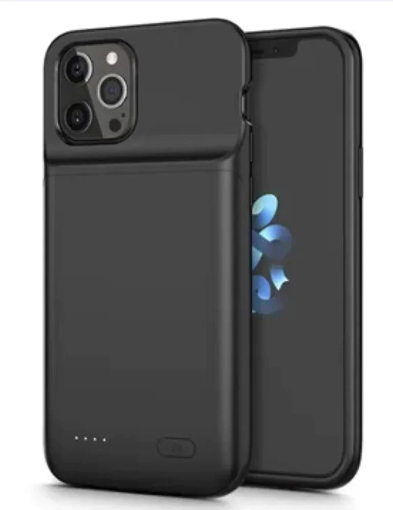 6800mAh Slim Battery Charger Case for iPhone 11-15 Pro Max & XR/XS Anti Spier