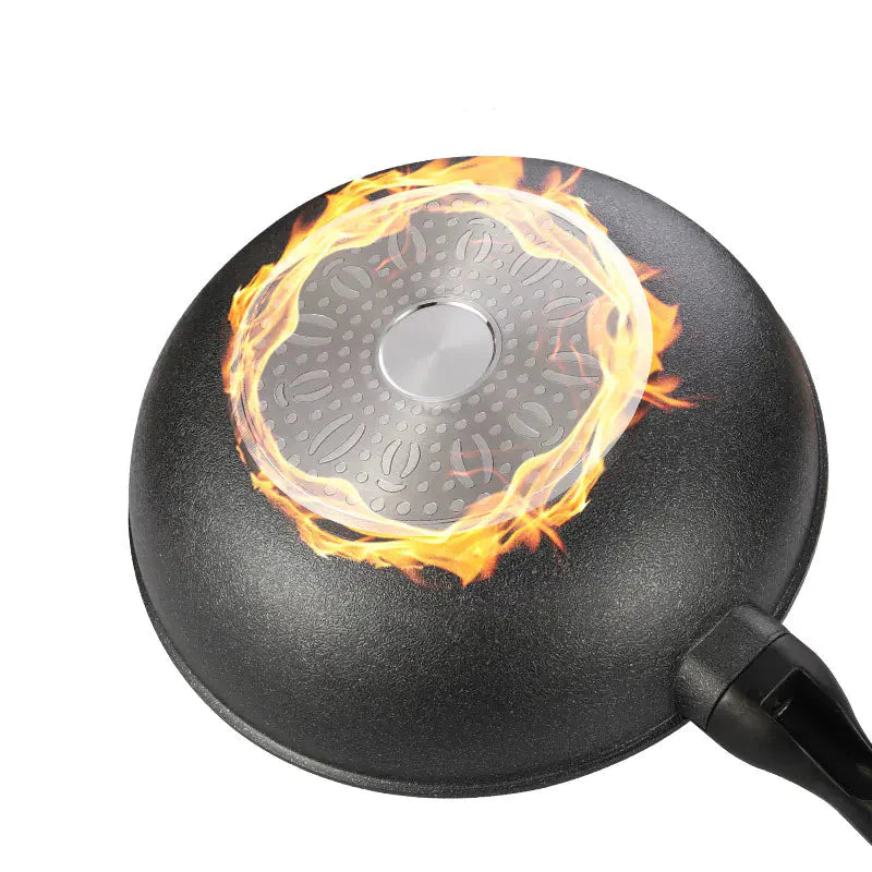 Korean Non-Stick Stone Frying Pan for Induction & Gas Anti Spier