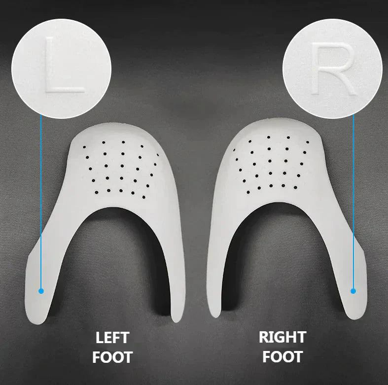 5 Pairs Shoe Protector Anti Crease Force Fields Cover Toe Cap Creasing Decreaser Anti Spier