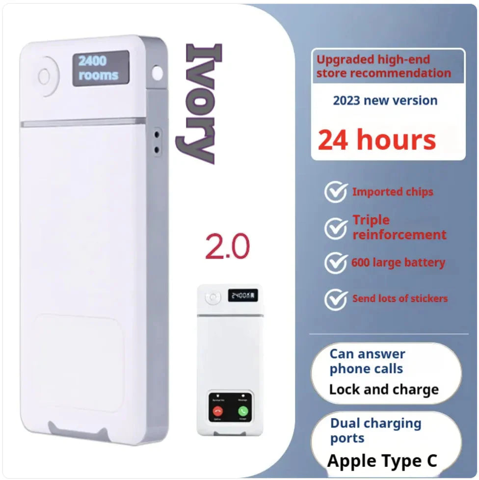 Enhanced Mobile Phone Lock Box with Timer – Self-Discipline Tool for Focus and Internet Control Anti Spier