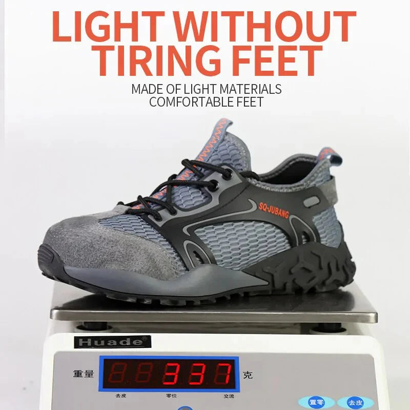 Anti-collision and Anti-smashing Breathable Safety Shoes Anti Spier