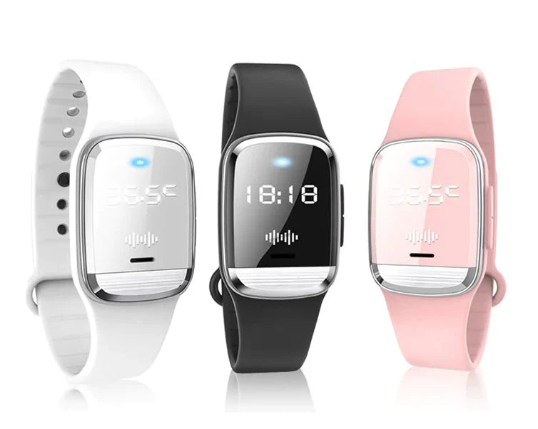 New Ultrasonic Mosquito Repellent Bracelet for Outdoors Anti Spier