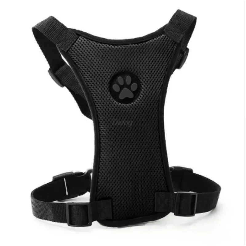 Dog supplies Breathable mesh chest straps Pet car safety chest back Anti Spier