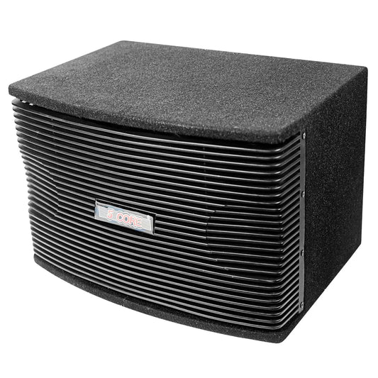 5Core Box Subwoofer for Car 1Pc Black 800W Peak Power 8 Inch Vented Trunk Speaker Woofer 8 Ohm Anti Spier