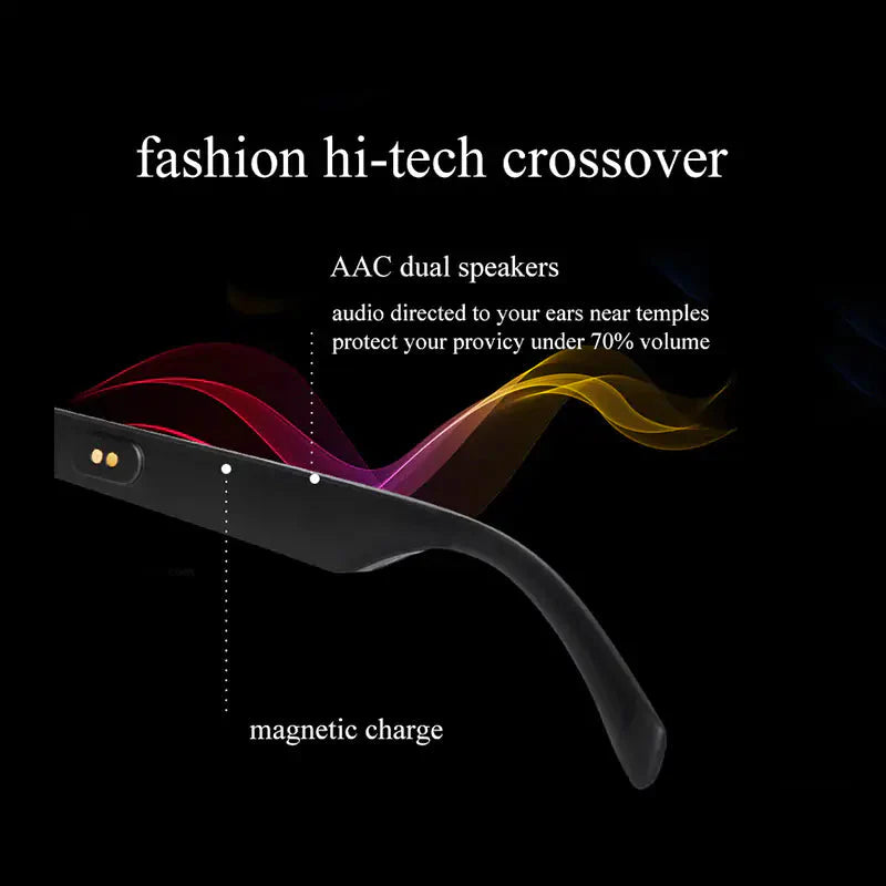 Smart Glasses Wireless Bluetooth 5.0 Sunglasses Anti Spier