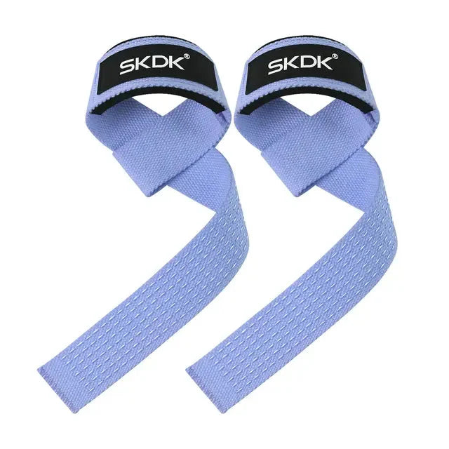 Anti-Slip Silicone Weightlifting Wrist Straps Anti Spier
