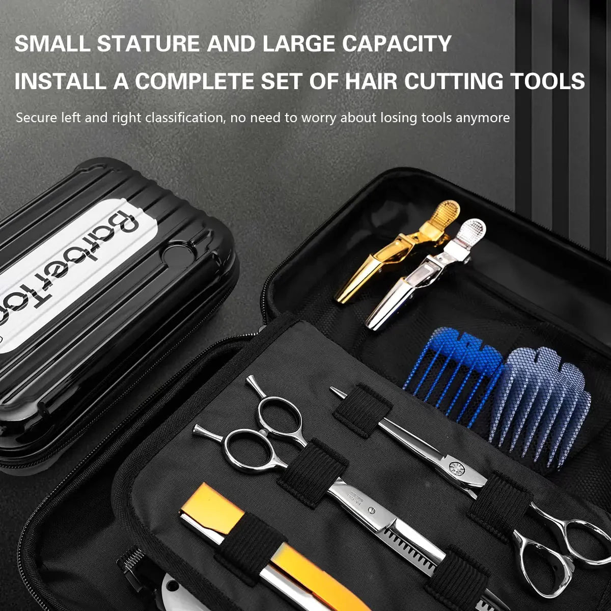 Styling Tool Box Hair Scissors Case Anti Spier