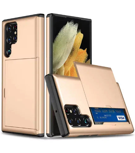 Samsung Wallet Case Anti Spier