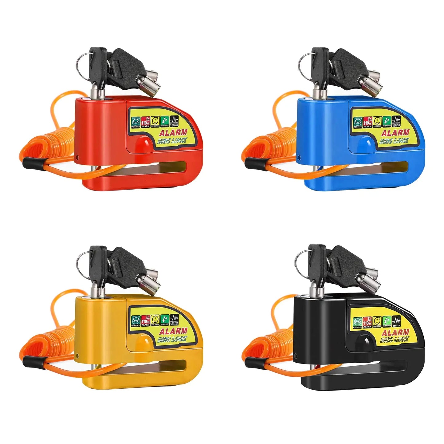 Motorcycle Wheel Disc Brake Lock Anti Spier