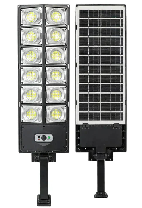 New Solar Double Row Street Light Anti Spier