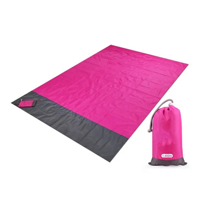Waterproof Pocket Beach Blanket Anti Spier